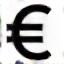 Euro und Schweizer Franken Symbol